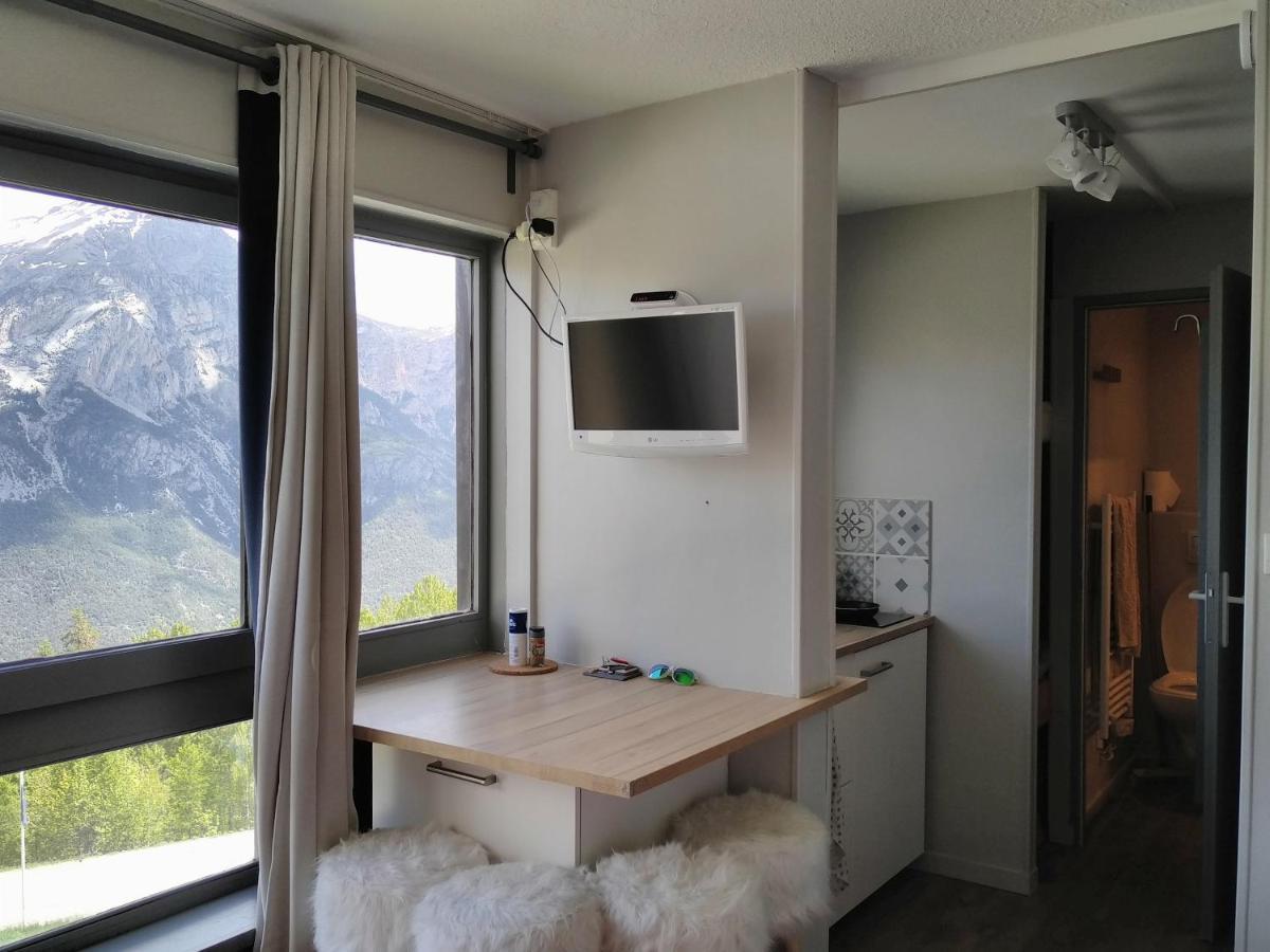 Studio Fonctionnel 16M2 Avec Vue Panoramique Puy-Saint-Vincent Εξωτερικό φωτογραφία